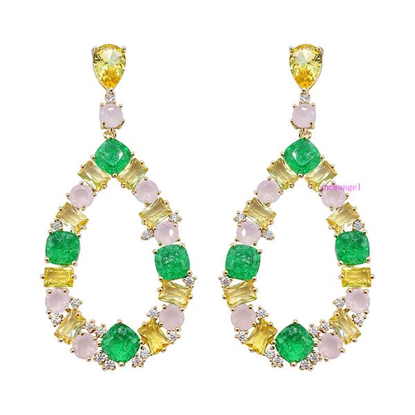 merry christmas to youcolor yellow green color water drop long ear pendant 925 silver needle french design earrings zirconium
merry christmas to youcolor yellow green color water drop long ear pendant 925 silver needle french design earrings zirconium