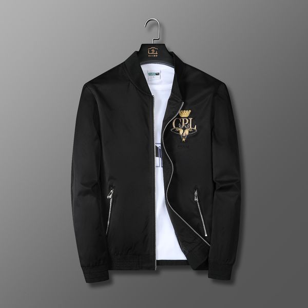 vintage 2021 new white autumn embroidered men's crown bee european station print jacket e171, Black;brown
vintage 2021 new white autumn embroidered men's crown bee european station print jacket e171, Black;brown