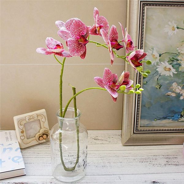 2 forks artificial butterfly orchid flower 3d simulation green plant silk real touch flower bouquet for home wedding decoration
2 forks artificial butterfly orchid flower 3d simulation green plant silk real touch flower bouquet for home wedding decoration