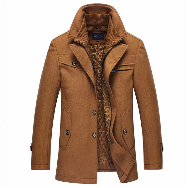 2021 new long gross section peacoat coat of wool warm winter men rough jacket ee2f, Black
2021 new long gross section peacoat coat of wool warm winter men rough jacket ee2f, Black
