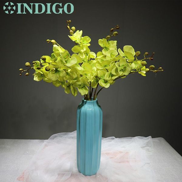 9pcs green phalaenopsis orchids latex coating real touch flower wedding flower orchids floral party interior trim - decoration
9pcs green phalaenopsis orchids latex coating real touch flower wedding flower orchids floral party interior trim - decoration