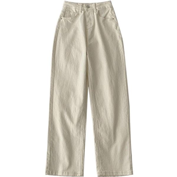 women's jeans 2021 spring casual harajuku streetwear high waist straight trouser retro beige femme fashion pants for, Blue
women's jeans 2021 spring casual harajuku streetwear high waist straight trouser retro beige femme fashion pants for, Blue