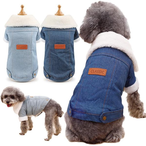 winter dog jacket warm comfortable pet outfits dog denim coat jeans costume poodle pet clothing 1pc
winter dog jacket warm comfortable pet outfits dog denim coat jeans costume poodle pet clothing 1pc