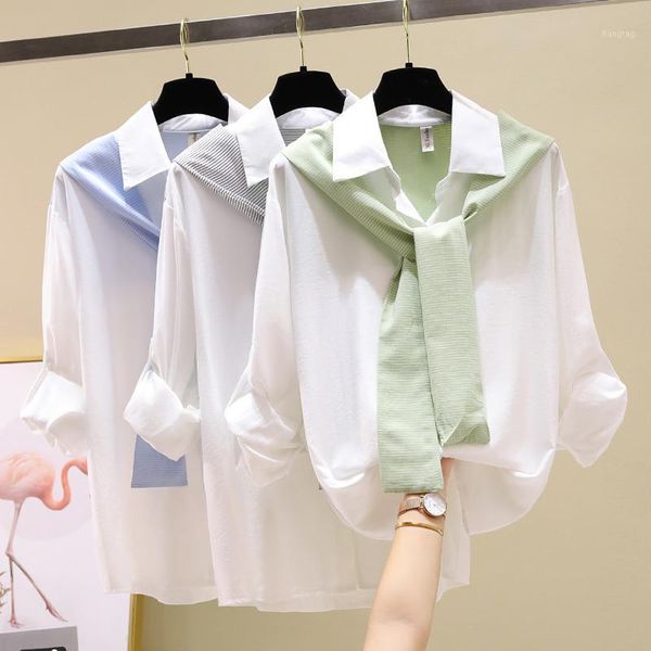 ljsxls 2020 autumn harajuku fake two-piece patchwork white shirts women loose long sleeve female blouse korean womens clothes1
ljsxls 2020 autumn harajuku fake two-piece patchwork white shirts women loose long sleeve female blouse korean womens clothes1