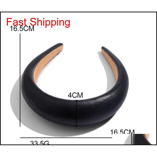 dhl american fashion glossy bright leather headband thickened sponge hair hoop big brand 4cm wide-brimmed leather qylkwp bdehome, Silver
dhl american fashion glossy bright leather headband thickened sponge hair hoop big brand 4cm wide-brimmed leather qylkwp bdehome, Silver