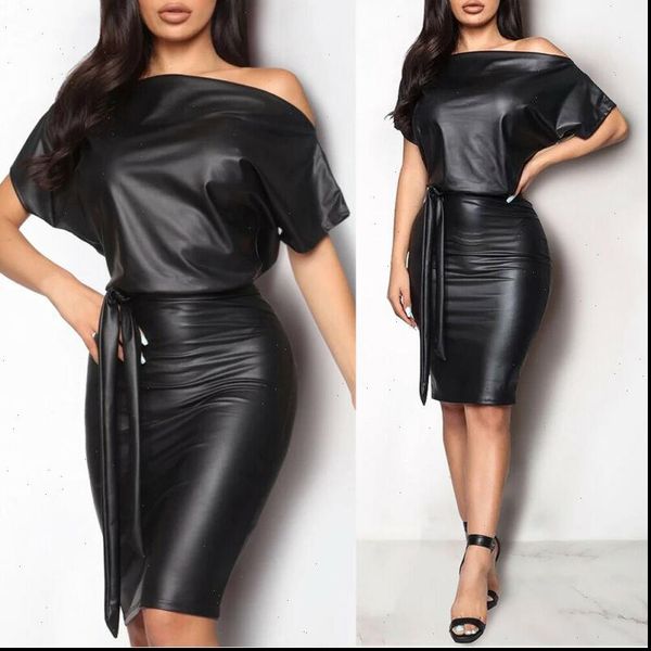 new women wet look belt pu leather wet look bodycon bandage skinny party cocktail club off shoulder long sleeve mini dress, Black;gray
new women wet look belt pu leather wet look bodycon bandage skinny party cocktail club off shoulder long sleeve mini dress, Black;gray