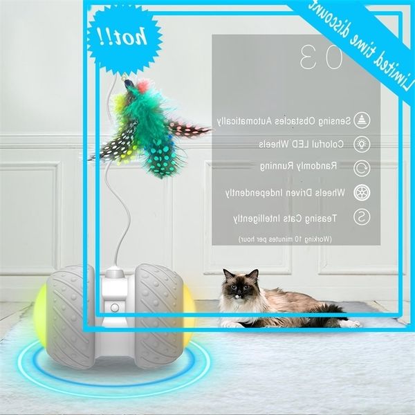 electronic toys smart automatic teaser with led wheels loadable flash rolling colorful light cat sticker
electronic toys smart automatic teaser with led wheels loadable flash rolling colorful light cat sticker