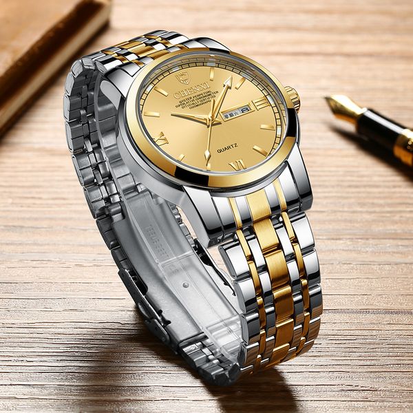 chenxi watches men analog quartz wrist watch men's waterproof luminous pointer clock date week display relogio masculino 201212, Slivery;brown
chenxi watches men analog quartz wrist watch men's waterproof luminous pointer clock date week display relogio masculino 201212, Slivery;brown