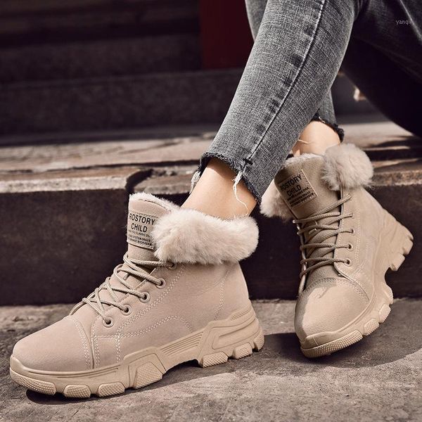 boots leather women's snow winter fur ankle warm plush suede rubber casual flat shoes fashion flat1, Black
boots leather women's snow winter fur ankle warm plush suede rubber casual flat shoes fashion flat1, Black