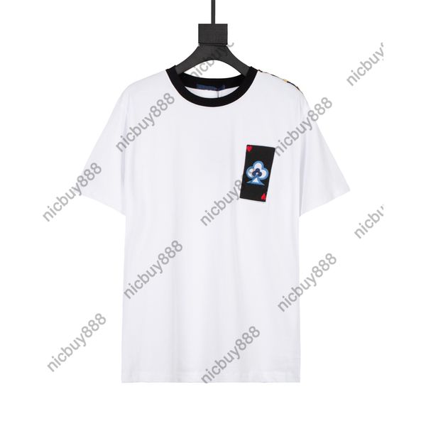 eu size 2021 designer luxury mens tshirt tee t shirt fashion embroidery heart summer high street crew neck breathable t-shirt, White;black
eu size 2021 designer luxury mens tshirt tee t shirt fashion embroidery heart summer high street crew neck breathable t-shirt, White;black