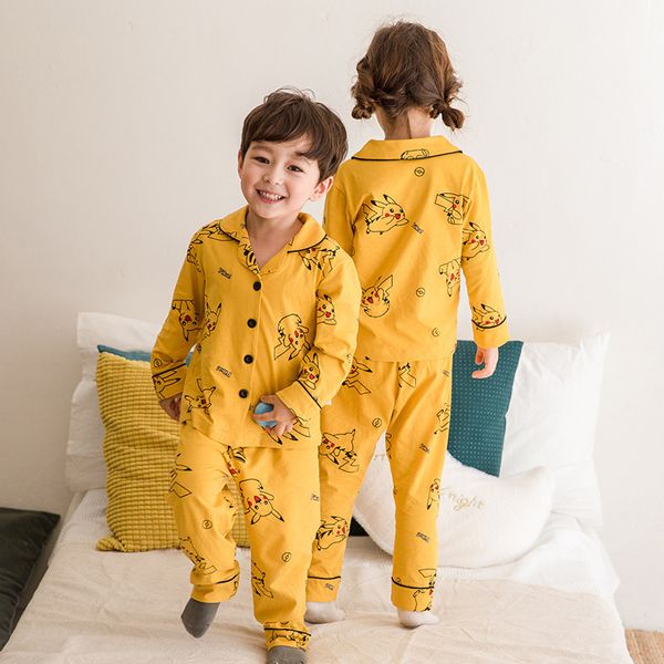 children homwear pajamas for kids boys girls cotton pyjamas clothes set toddler home indoor sleepwear pigama infant nighty 201104, Blue;red
children homwear pajamas for kids boys girls cotton pyjamas clothes set toddler home indoor sleepwear pigama infant nighty 201104, Blue;red