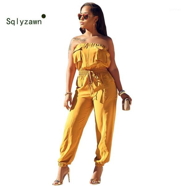 women's jumpsuits & rompers womens jumpsuit 2021 sleeveless loose romper yellow orange casual pockets cargo overalls high waist female, Black;white
women's jumpsuits & rompers womens jumpsuit 2021 sleeveless loose romper yellow orange casual pockets cargo overalls high waist female, Black;white