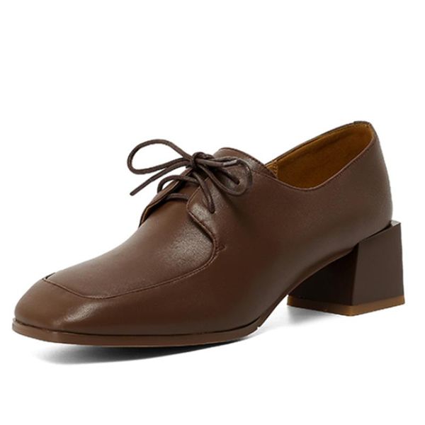 dress shoes genuine leather 2021 cross tied women's spring autumn square toe high heels pumps for women night club woman, Black
dress shoes genuine leather 2021 cross tied women's spring autumn square toe high heels pumps for women night club woman, Black