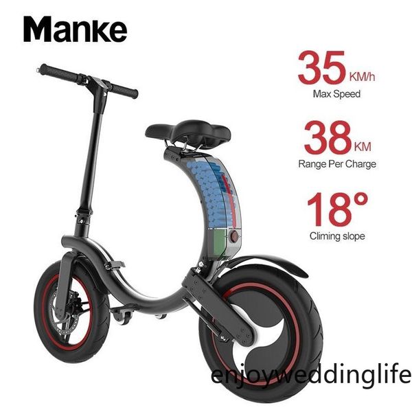eu no tax 14 inch wheel electric folding scooter double shock absorption electric bicycle kick scooter balancing led light ebike mankeel 114, Silver;blue
eu no tax 14 inch wheel electric folding scooter double shock absorption electric bicycle kick scooter balancing led light ebike mankeel 114, Silver;blue