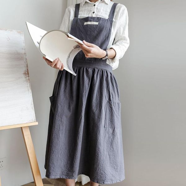 1pcs apron washed cotton linen multi purpose kitchen supplies nordic style anti-fouling for cooking baking pure color restaurant
1pcs apron washed cotton linen multi purpose kitchen supplies nordic style anti-fouling for cooking baking pure color restaurant