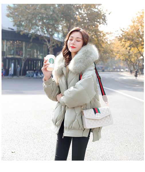 women's down & parkas 2021 winter -30 degrees thicker women jacket fashion fur collar hooded warm cotton coat, Black
women's down & parkas 2021 winter -30 degrees thicker women jacket fashion fur collar hooded warm cotton coat, Black