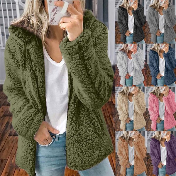 fall winter 2020 new womens casual fashion avantgarde hooded sweater warm fur thick coat, Black
fall winter 2020 new womens casual fashion avantgarde hooded sweater warm fur thick coat, Black
