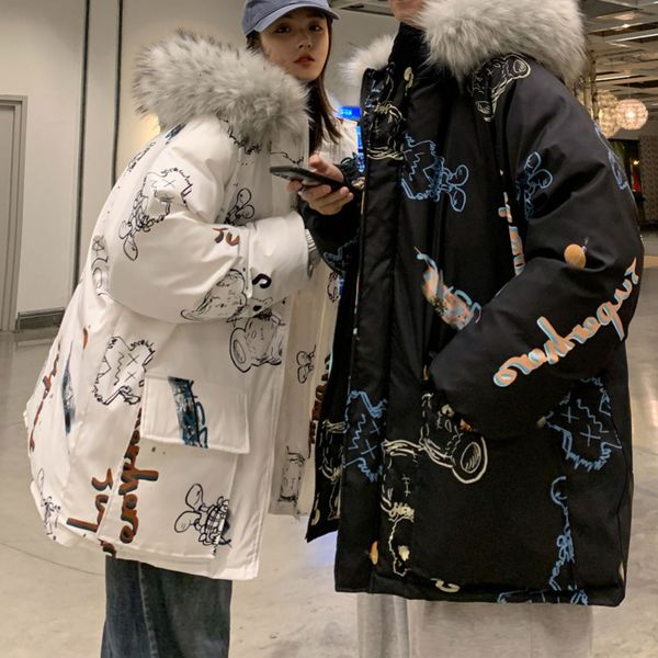 cotton-quilted autumn/winter 2021 new couples big-haired collar clothing young men's clothes onwn, Black
cotton-quilted autumn/winter 2021 new couples big-haired collar clothing young men's clothes onwn, Black