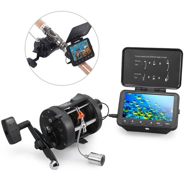 fish finder underwater ice fishing camera with trolling reel night vision 140° wide angle 15m / 30m cable
fish finder underwater ice fishing camera with trolling reel night vision 140° wide angle 15m / 30m cable