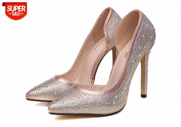 2020 pointy shallow mouth fashionable women's shoe water diamond sequined high heel marriage pink shoe thin heels11.5cm new #x94p, Black
2020 pointy shallow mouth fashionable women's shoe water diamond sequined high heel marriage pink shoe thin heels11.5cm new #x94p, Black