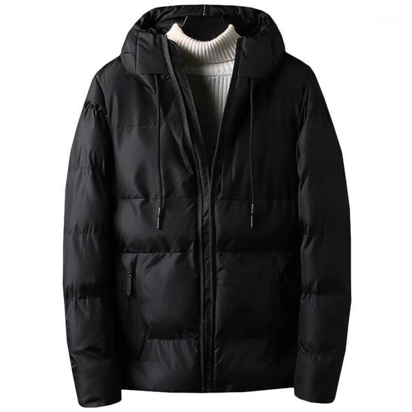 men jacket solid color drawstring bubble men clothing winter padded coat casual hooded warm parka windbreaker1, Black
men jacket solid color drawstring bubble men clothing winter padded coat casual hooded warm parka windbreaker1, Black