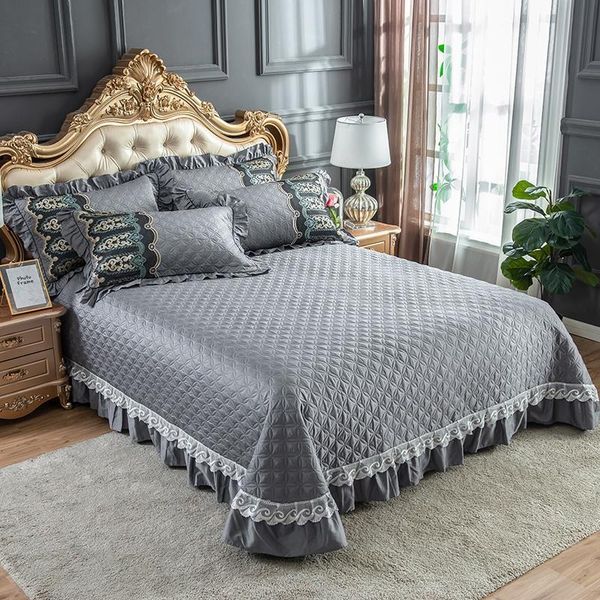 luxury gray red pink blue green egyptian cotton lace quilted bedspread bed cover bed sheet blanket summer quilt pillowcases 3pcs
luxury gray red pink blue green egyptian cotton lace quilted bedspread bed cover bed sheet blanket summer quilt pillowcases 3pcs
