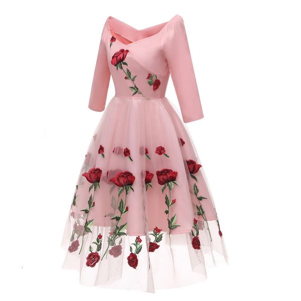 new arrival pink flower embroidered cleavage elegant dressed in mesh floral overlay white dress women's party dresses vintage 2qz2, Black;gray
new arrival pink flower embroidered cleavage elegant dressed in mesh floral overlay white dress women's party dresses vintage 2qz2, Black;gray