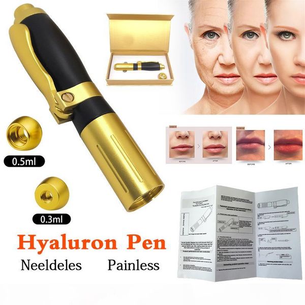 2in1 meso injection gun hyaluron pen 0.3ml&0.5ml head gold hyaluronique acid pen lip filler jnjector noninvasive nebulizer new
2in1 meso injection gun hyaluron pen 0.3ml&0.5ml head gold hyaluronique acid pen lip filler jnjector noninvasive nebulizer new