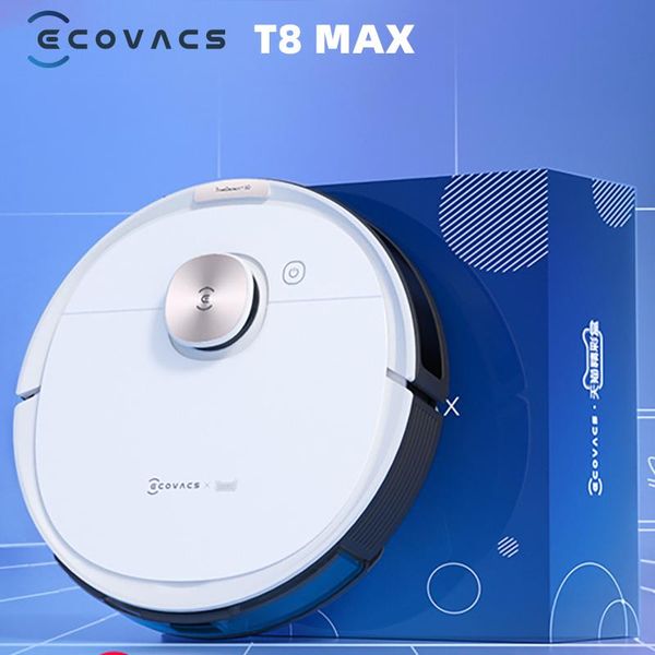 vacuum cleaners original ecovacs deebot ozmo t8 max + auto-empty cleaner robot app function english speaking china version
vacuum cleaners original ecovacs deebot ozmo t8 max + auto-empty cleaner robot app function english speaking china version