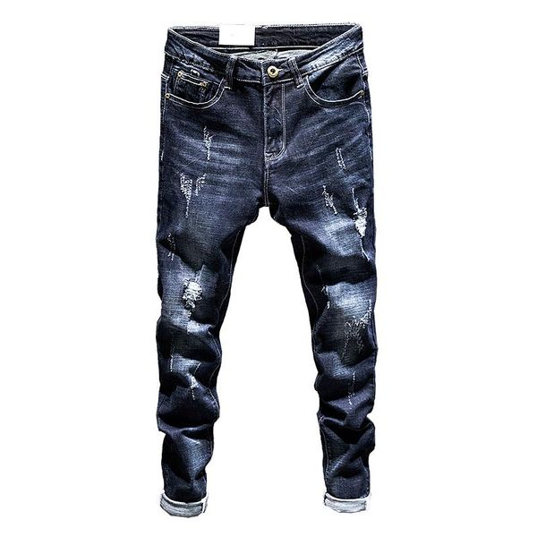 men's jeans autumn spring 2021 brand harajuku fashion harem pants joker thin dark blue elastic denim trousers
men's jeans autumn spring 2021 brand harajuku fashion harem pants joker thin dark blue elastic denim trousers