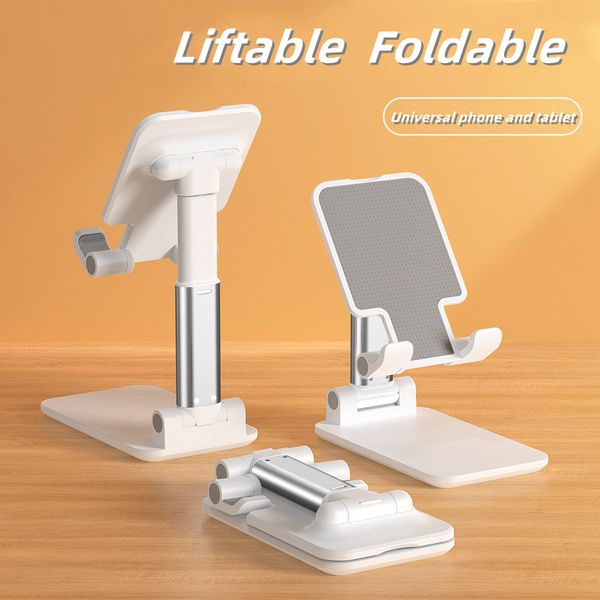 mobile phone holder foldable retractable ipad/mobile phone universal portable lazy desktik tok video live stable base