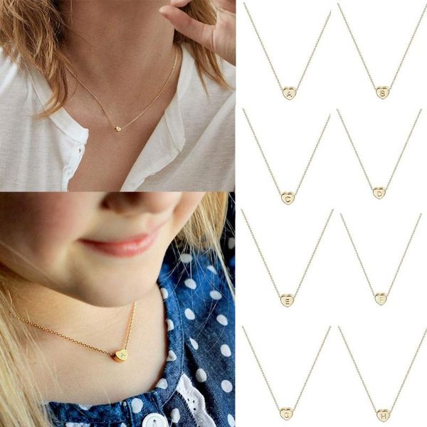 fashion tiny heart dainty initial letter name choker 26 letters necklace for women pendant jewelry accessories gift, Silver
fashion tiny heart dainty initial letter name choker 26 letters necklace for women pendant jewelry accessories gift, Silver