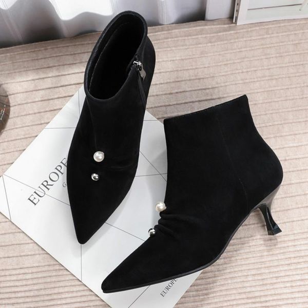 boots thin high heels female ankle solid black zip up string beading buckle elegant point toe 2021 women's autumn
boots thin high heels female ankle solid black zip up string beading buckle elegant point toe 2021 women's autumn