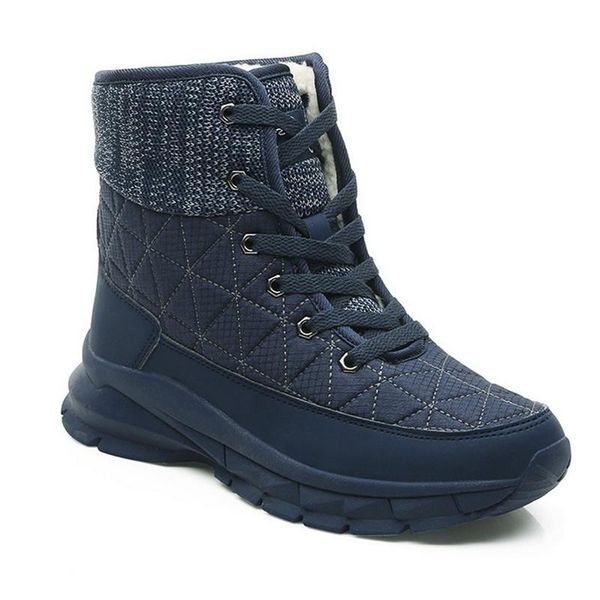 boots women's big size warm snow casual outdoor cotton shoes plush lace-up 35-41, Black
boots women's big size warm snow casual outdoor cotton shoes plush lace-up 35-41, Black
