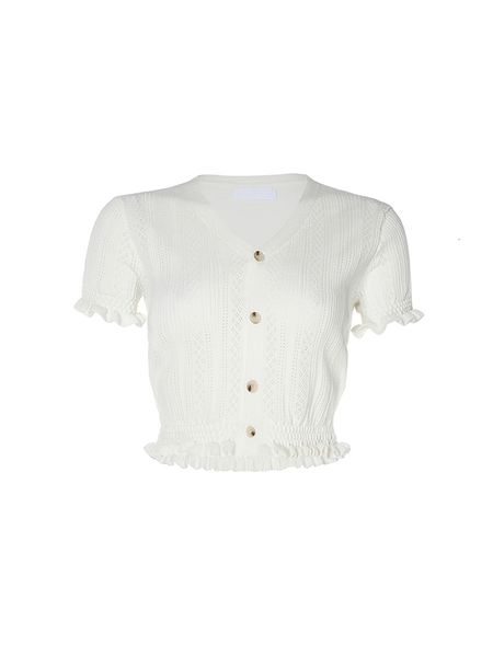 2021 summer new vintage french girl hollow sleeve out knitted or crocheted with white v cleavage short thin tshirt elastic t female 894y
2021 summer new vintage french girl hollow sleeve out knitted or crocheted with white v cleavage short thin tshirt elastic t female 894y
