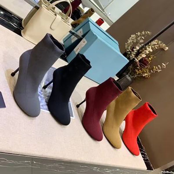 new spring autumn knitted elastic boots thin heels woman shoes high heel boots fashion socks boots lady high heels large size 34-41, Black
new spring autumn knitted elastic boots thin heels woman shoes high heel boots fashion socks boots lady high heels large size 34-41, Black