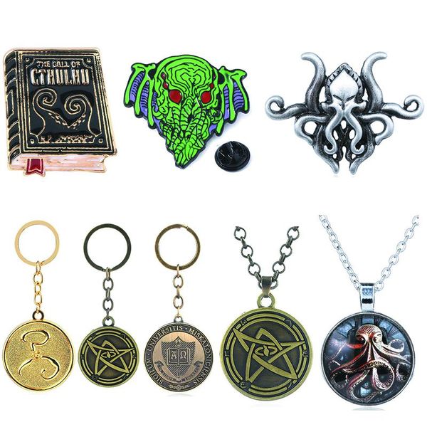 pendant necklaces horror cthulhu mythos necklace lovecraft monste ocs small for man women jewelry fashion gift, Silver
pendant necklaces horror cthulhu mythos necklace lovecraft monste ocs small for man women jewelry fashion gift, Silver