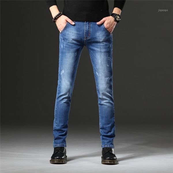 men's jeans 2021 spring and summer men's cotton casual fashion trend pants light blue slim fit for men,lw3191
men's jeans 2021 spring and summer men's cotton casual fashion trend pants light blue slim fit for men,lw3191
