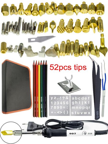 hand & power tool accessories wood iron cautery kit burning set 22pcs 28pcs 52pcs tip for pyrograph including soldering 220v 110v
hand & power tool accessories wood iron cautery kit burning set 22pcs 28pcs 52pcs tip for pyrograph including soldering 220v 110v