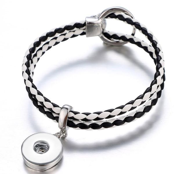 new 18mm snap jewelry leather snap button bracelet handmade colorful braided leather bracelets bangles f bbygyk, Golden;silver
new 18mm snap jewelry leather snap button bracelet handmade colorful braided leather bracelets bangles f bbygyk, Golden;silver