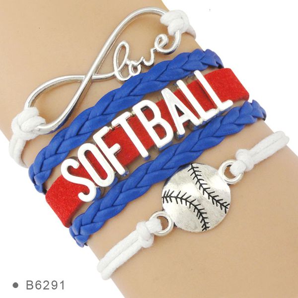 factoryjnyjplayer factoryi7j6love charm softball wrap sports infinity gift fans white black red bracelets for women
factoryjnyjplayer factoryi7j6love charm softball wrap sports infinity gift fans white black red bracelets for women