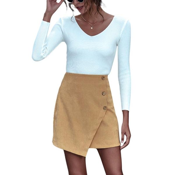 skirts women fashion vintage irregular high waist a-line skirt spring autumn adults solid color slim with decorative buttons, Black
skirts women fashion vintage irregular high waist a-line skirt spring autumn adults solid color slim with decorative buttons, Black
