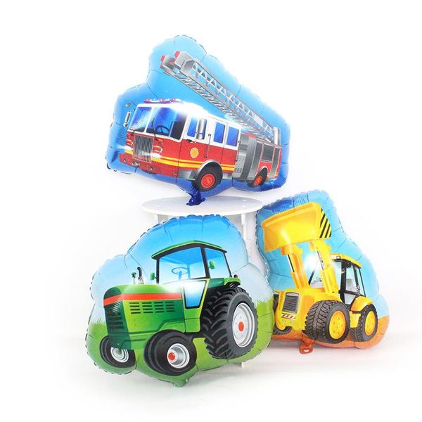 1pc Automobile Race Aluminum Balloon Tractor Bulldozer fire truck ambulance school bus transportation aluminum foil balloon
1pc Automobile Race Aluminum Balloon Tractor Bulldozer fire truck ambulance school bus transportation aluminum foil balloon