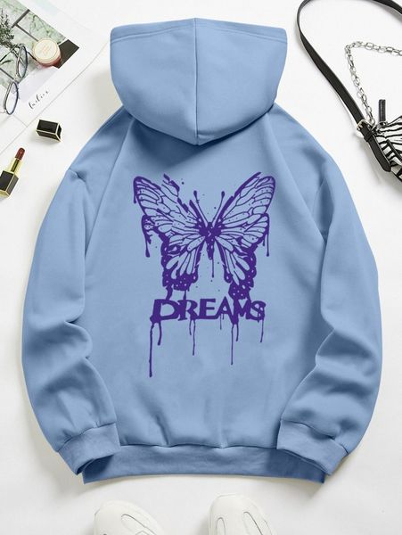 butterfly & letter graphic kangaroo pocket drawstring thermal hoodie 41na#, White;black
butterfly & letter graphic kangaroo pocket drawstring thermal hoodie 41na#, White;black
