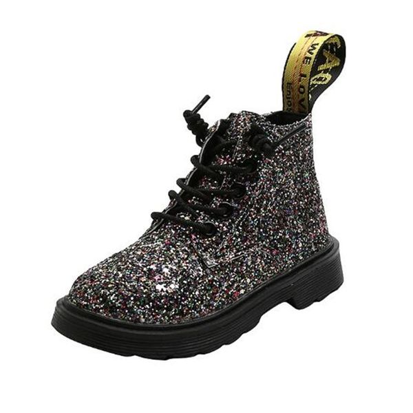 autumn new boys british style girls martin boots side zipper short boots fashion children sequins ankle boot 201211, Black;grey
autumn new boys british style girls martin boots side zipper short boots fashion children sequins ankle boot 201211, Black;grey