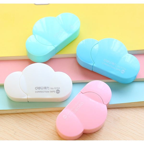 5 мм х 5 м deli милый kawaii облако мини маленькая коррекция ленты корейских сладких канцелярских товаров новинка офис дети школьные принадл
5 мм х 5 м deli милый kawaii облако мини маленькая коррекция ленты корейских сладких канцелярских товаров новинка офис дети школьные принадл