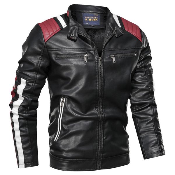 plus size 6xl winter men's leather casual fashion stand collar motorcycle men self-cultivation jacket, Black;brown
plus size 6xl winter men's leather casual fashion stand collar motorcycle men self-cultivation jacket, Black;brown