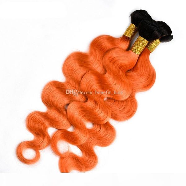 dark roots ombre orange human hair extensions 3 bundles ombre 1b 350 orange human hair two tone body wave hair weft, Black
dark roots ombre orange human hair extensions 3 bundles ombre 1b 350 orange human hair two tone body wave hair weft, Black