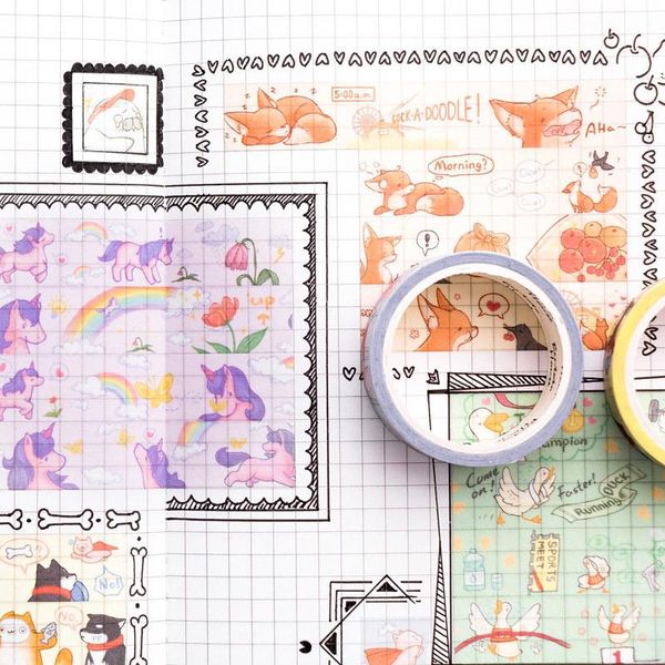 2016 x 5m cute animal diary diy washi tape decorative scrapbook planner masking tape adhesive tape label sticker stationery h
2016 x 5m cute animal diary diy washi tape decorative scrapbook planner masking tape adhesive tape label sticker stationery h