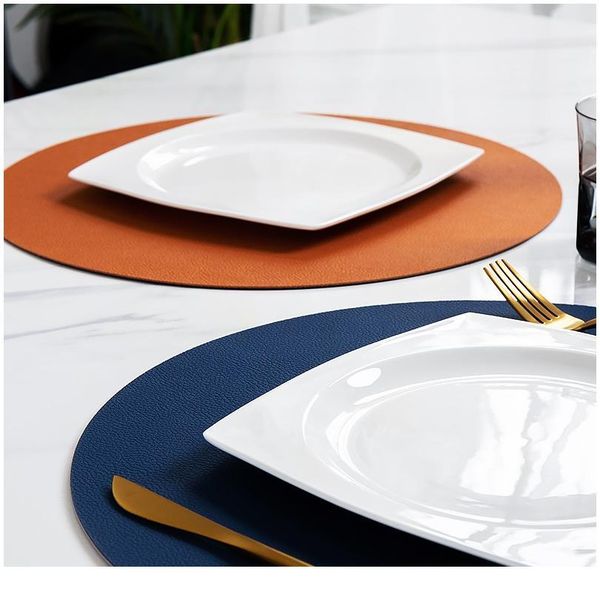 pu leather waterproof placemat tableware pad table mat heat insulation anti-skidding durable for kitchen dining bowl sqcflg
pu leather waterproof placemat tableware pad table mat heat insulation anti-skidding durable for kitchen dining bowl sqcflg